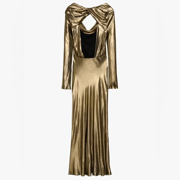 ZARA DRAPED DRESS LIMITED EDITION - Picture 13 of 14